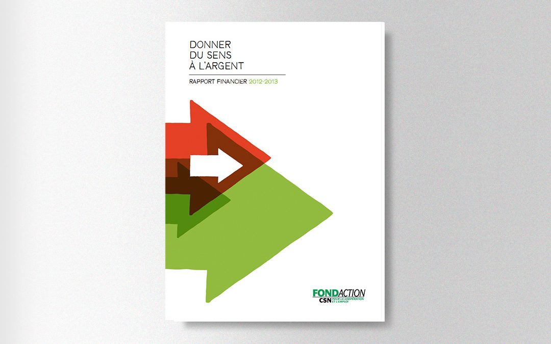 Rapport annuel Fondaction