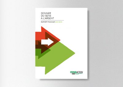 Rapport annuel Fondaction